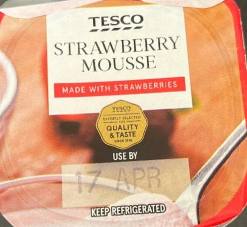 Fotografie - Strawberry mousse Tesco