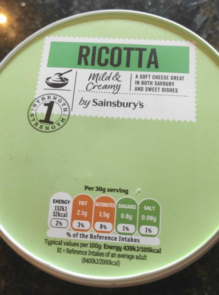 Fotografie - Ricotta by Sainsbury's