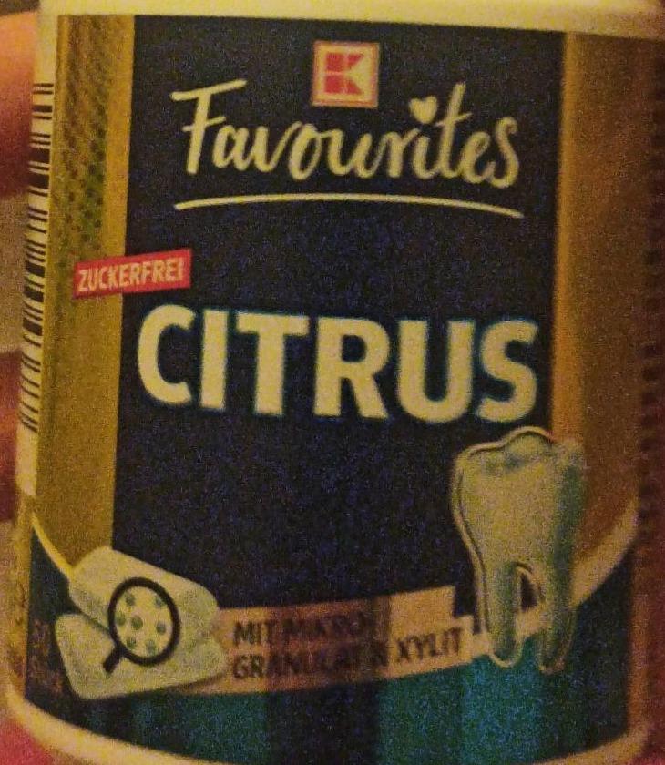 Fotografie - Zuckerfrei Citrus K-Favourites