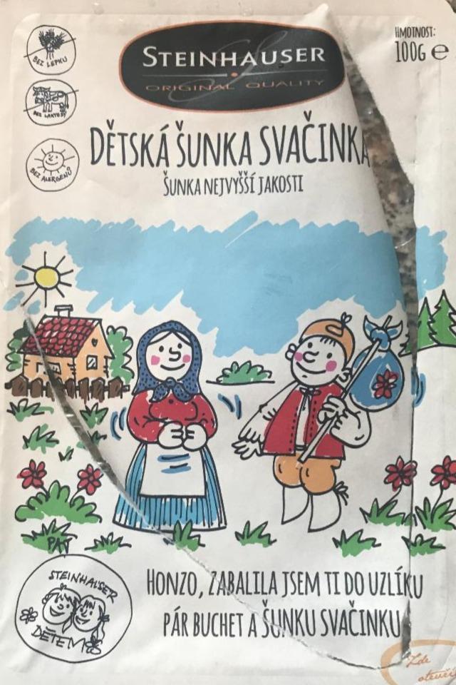 Fotografie - Dětská šunka svačinka Steinhauser