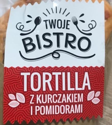 Fotografie - Tortilla z kurczakiem i pomidorami Twoje bistro