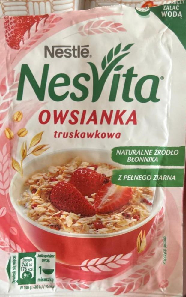 Fotografie - NesVita Owsianka truskawkowa