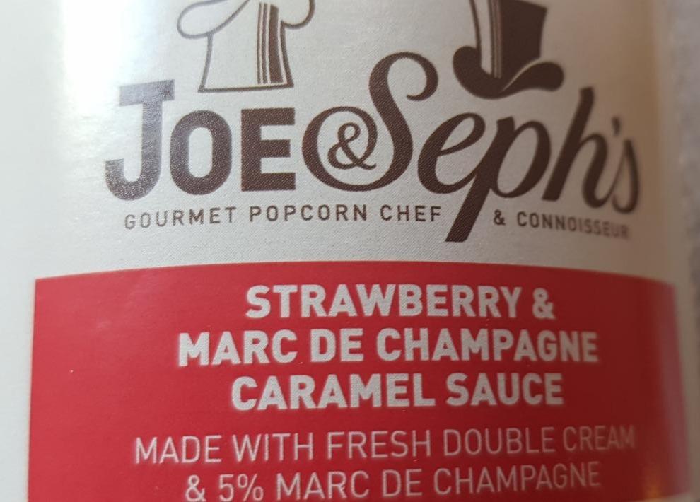 Fotografie - Strawberry & Marc de Champagne Caramel Sauce Joe & Seph's