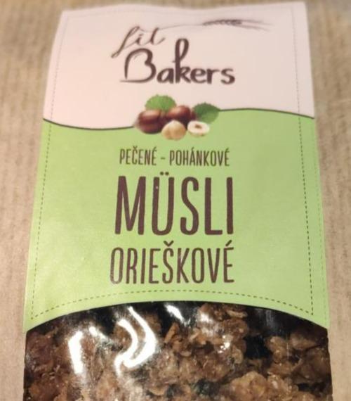 Fotografie - Ovesné domácí müsli oříškové Fit Bakers