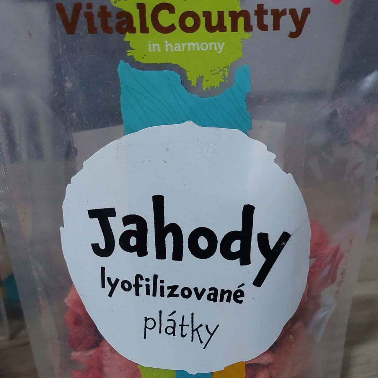 Fotografie - Jahody lyofilizované plátky VitalCountry