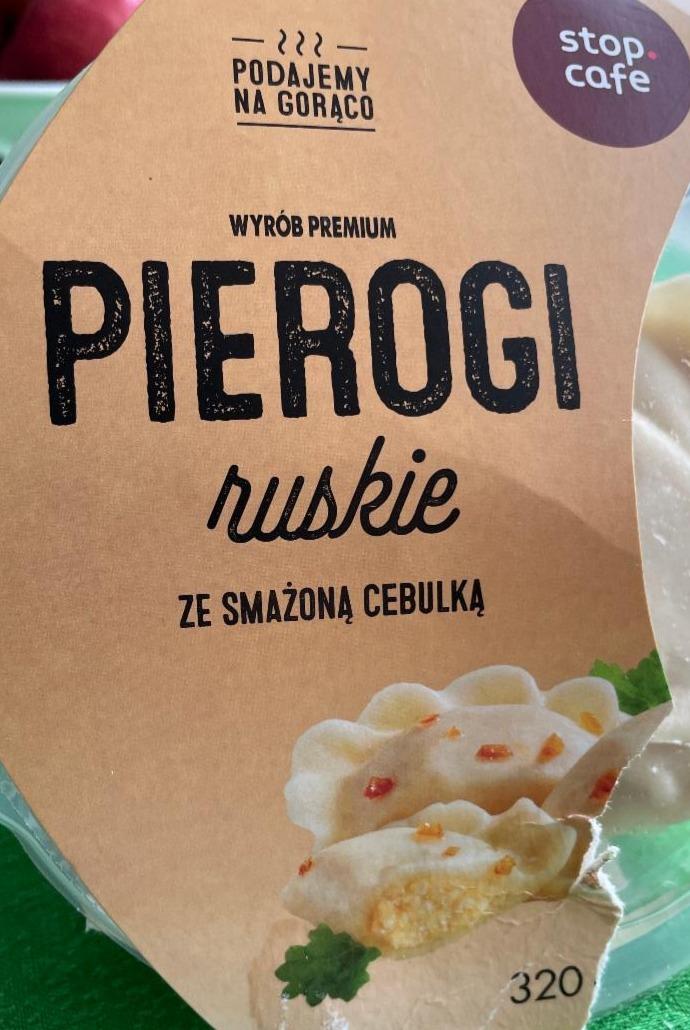 Fotografie - Pierogi ruskie ze smażoną cebulką Stop Cafe