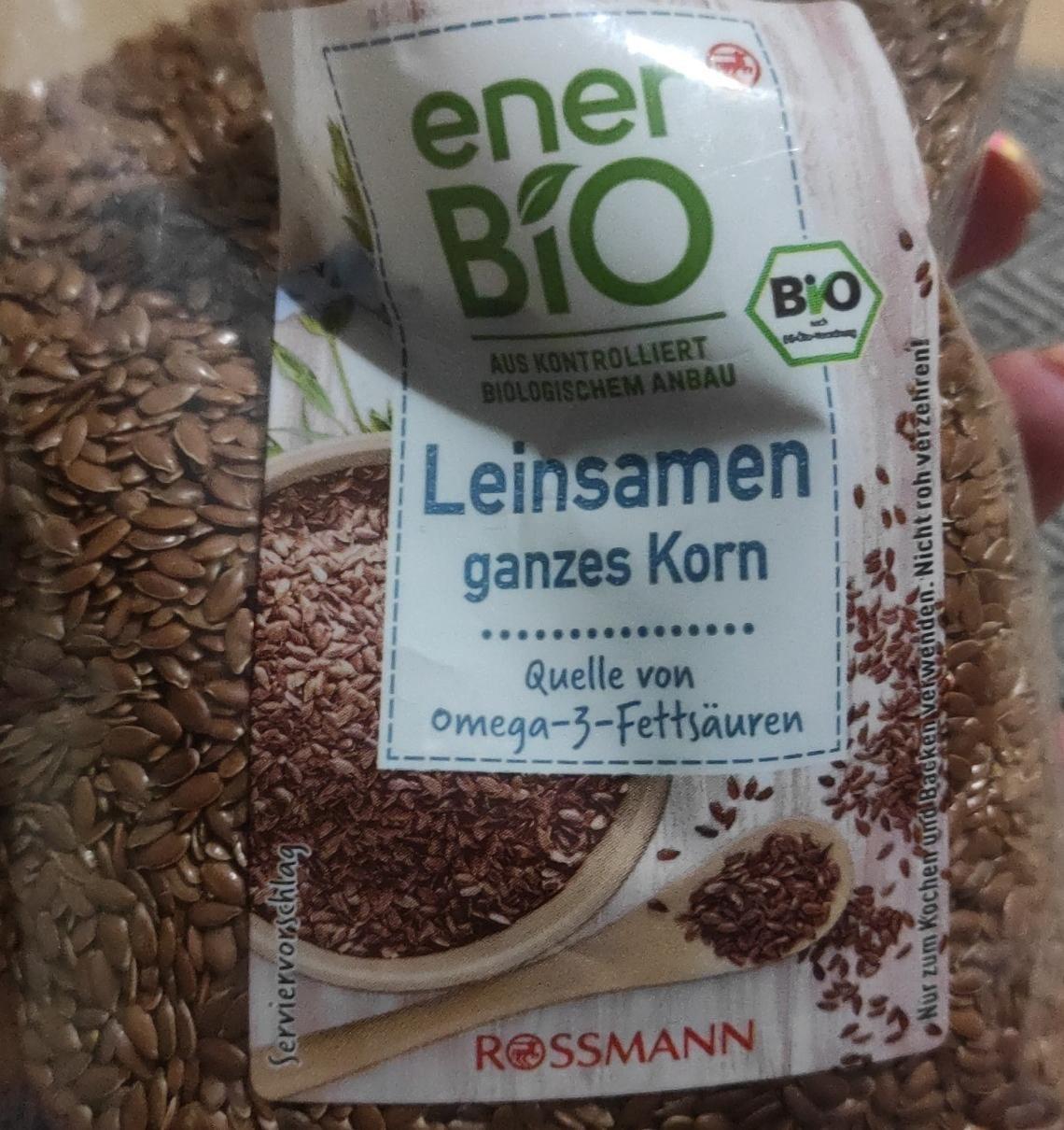 Fotografie - Leinsamen ganzes Korn EnerBio