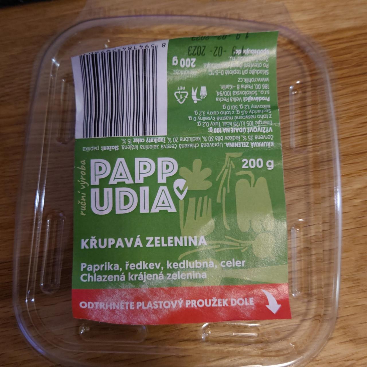 Fotografie - Křupavá zelenina Pappudia