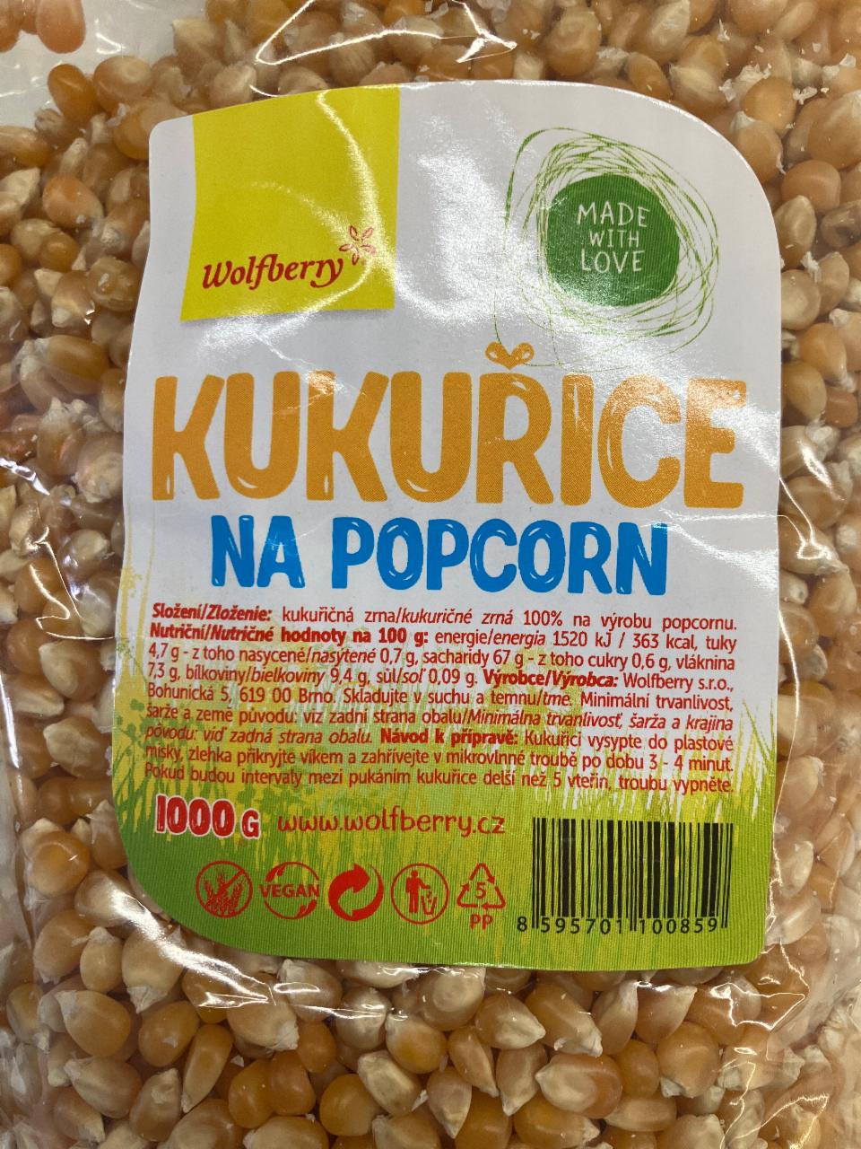 Fotografie - Kukuřice na popcorn Wolfberry