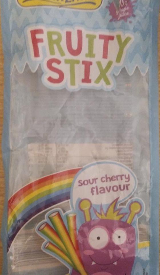 Fotografie - Fruity Stix Sour Cherry flavour Sugarland