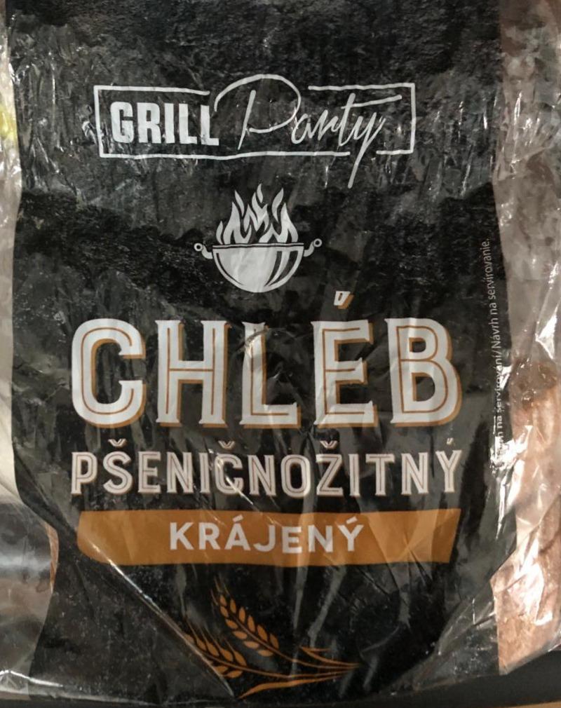 Fotografie - Chléb pšeničnožitný krájený Grill Party