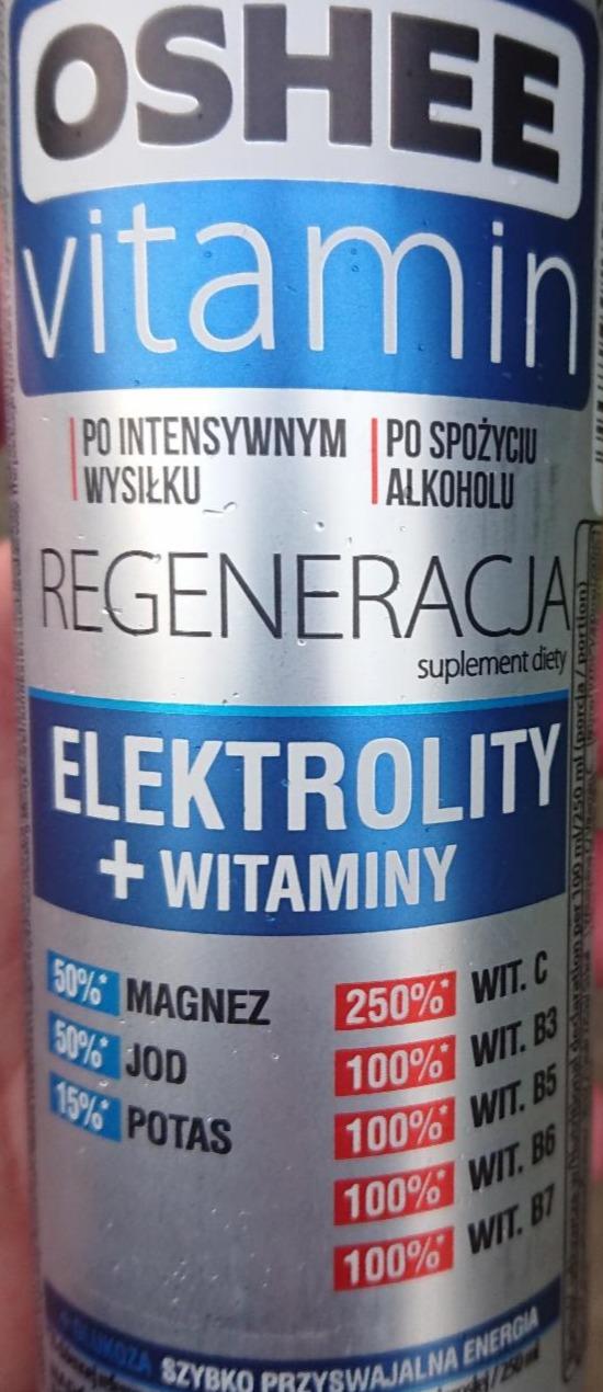 Fotografie - Vitamin Regeneracja Electrolity Oshee