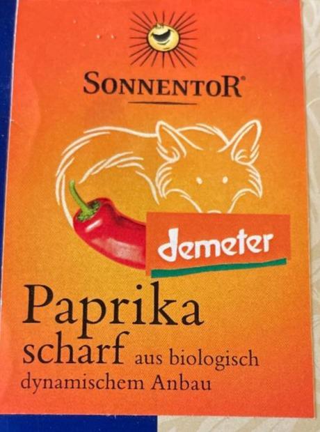 Fotografie - Paprika scharf demeter Sonnentor