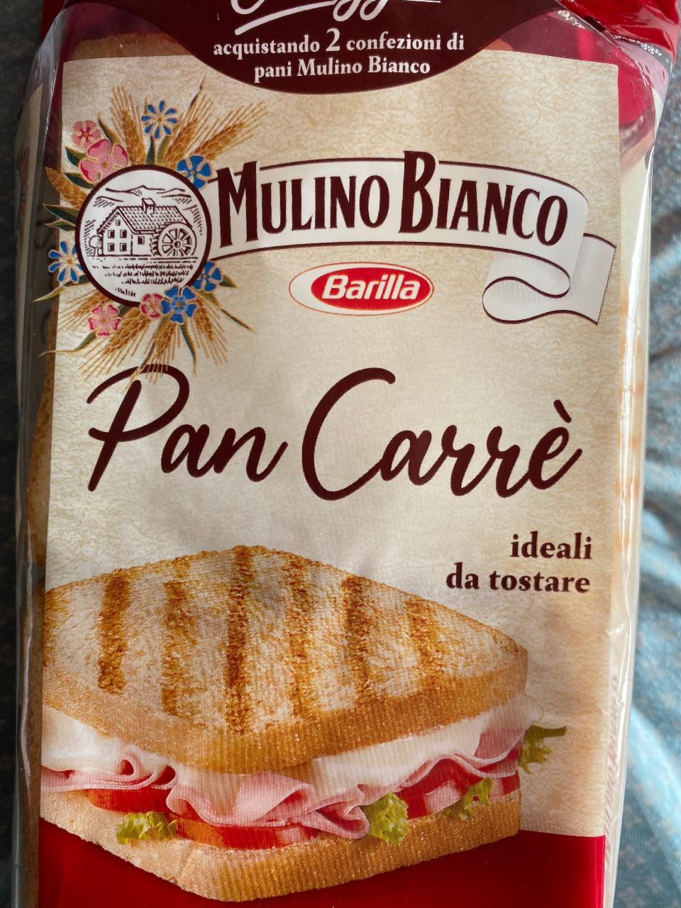 Fotografie - Mulino Bianco Pan Carré Barilla