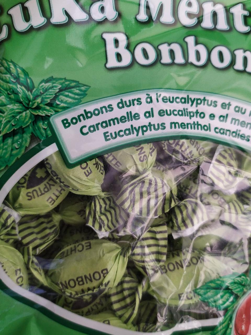 Fotografie - Euka Menthol Bonbon