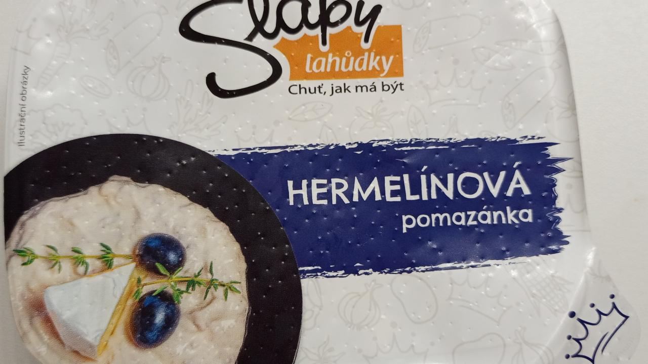 Fotografie - Hermelínová pomazánka Lahůdky Slapy