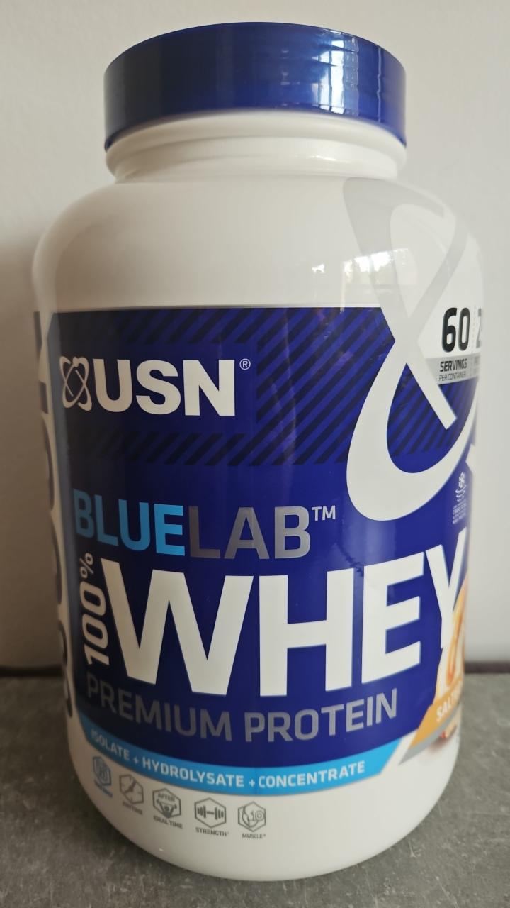 Fotografie - Whey Protein salted caramel USN