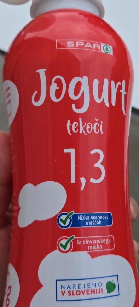 Fotografie - Jogurt tekoči 1,3 Spar