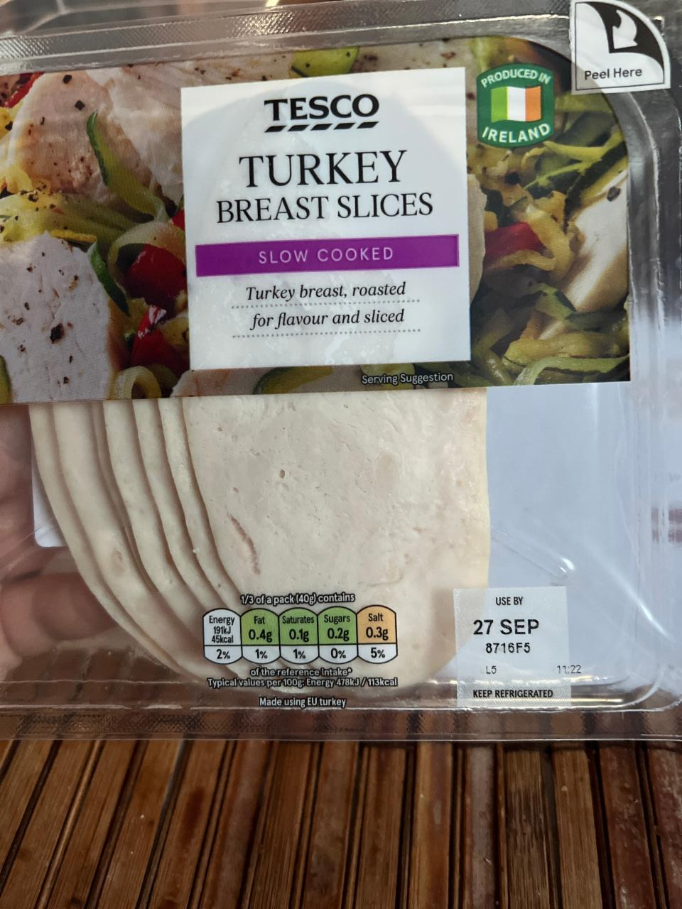 Fotografie - Turkey Breast slices Tesco