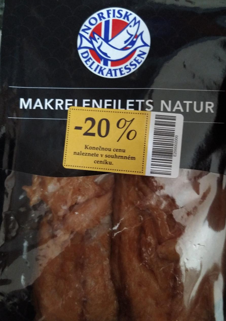 Fotografie - Uzené makrelové filety norfisk