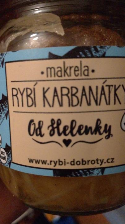 Fotografie - Rybí Karbanátky od Helenky makrela