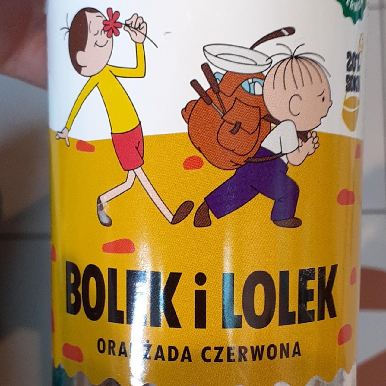 Fotografie - Oranżada czerwona Bolek i Lolek