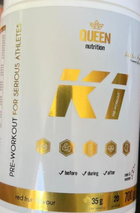 Fotografie - K1 Queen nutrition