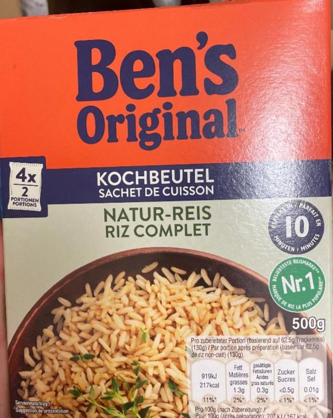 Fotografie - Natur-Reis Riz Complet Ben's Original