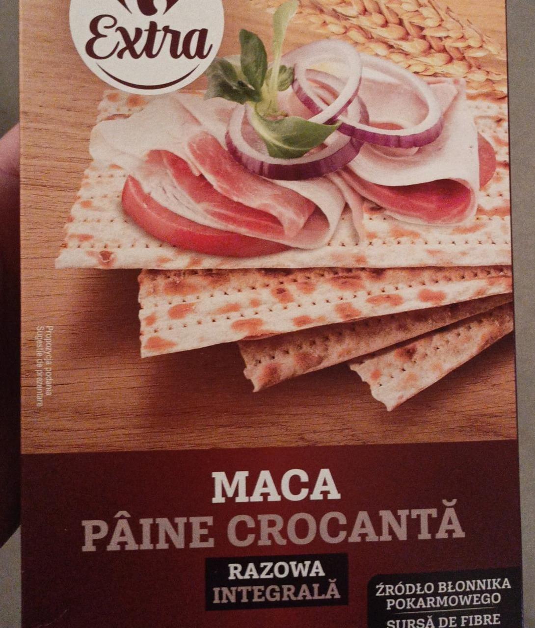 Fotografie - Maca pâine crocantă Carrefour Extra