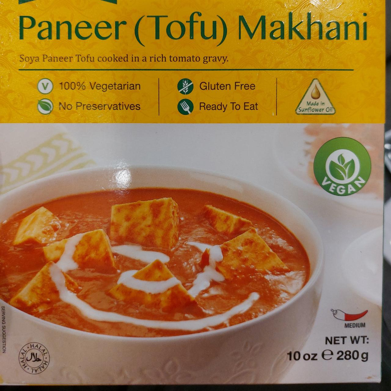 Fotografie - Paneer Tofu Makhani Ashoka