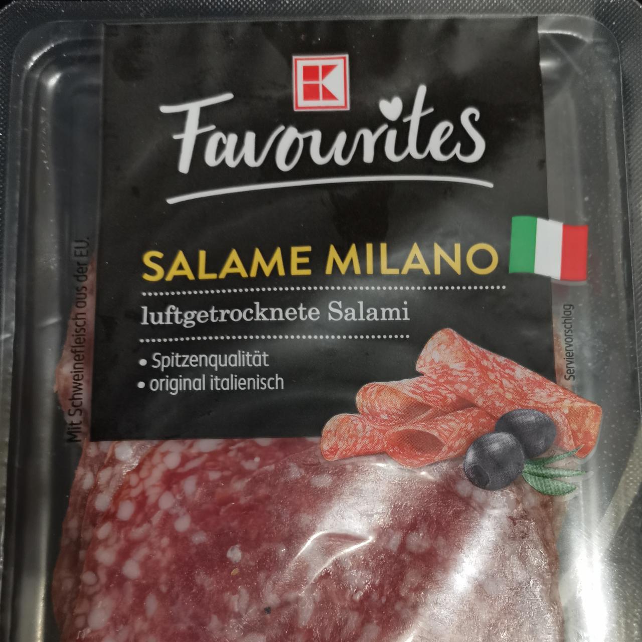 Fotografie - Salame Milano K-Favourites