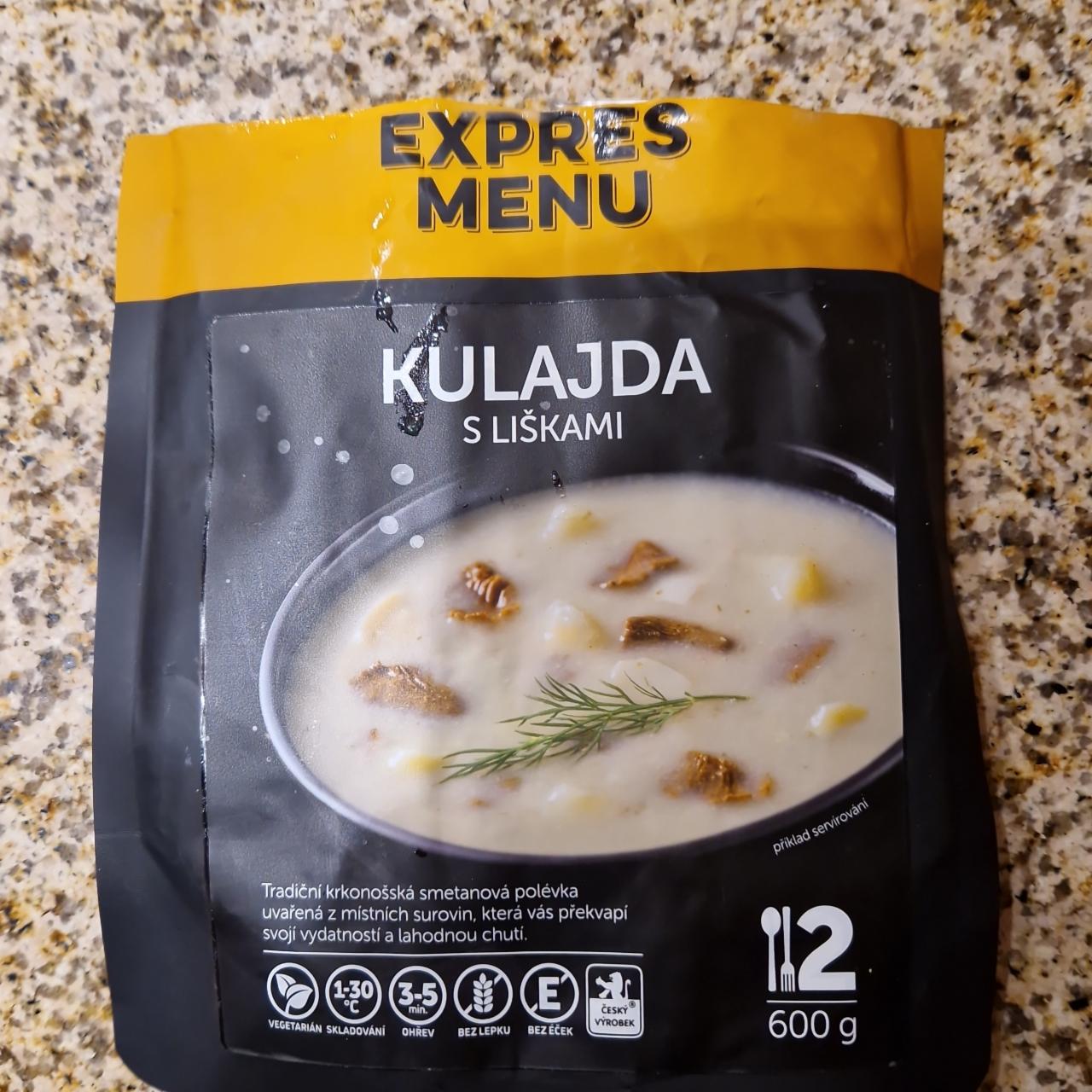 Fotografie - Kulajda s liškami Expres menu