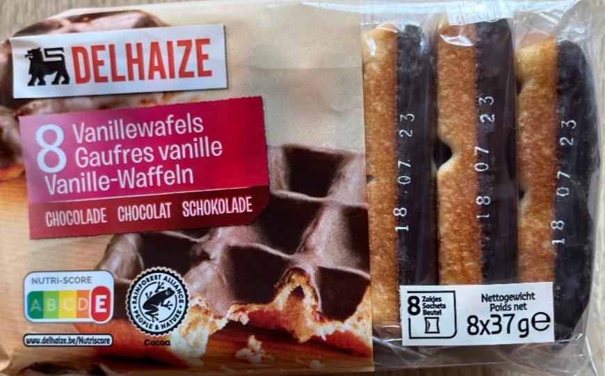 Fotografie - Vanillewafels Chocolade Delhaize