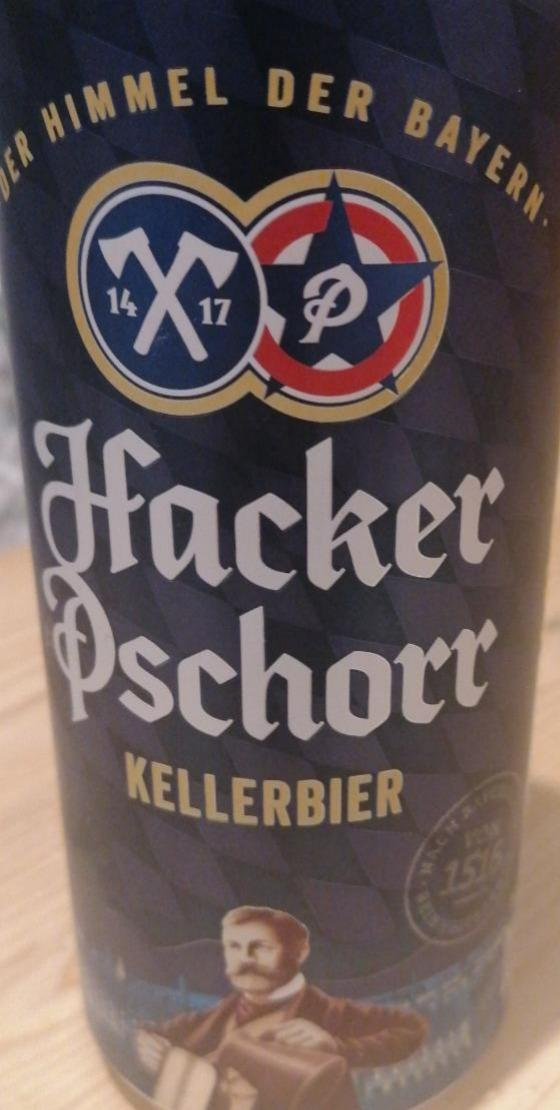 Fotografie - Pivo Hacker Pschorr Kellerbier