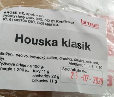 Fotografie - Houska klasik Brose