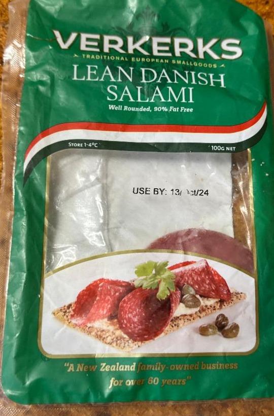 Fotografie - Lean danish salami Verkerks