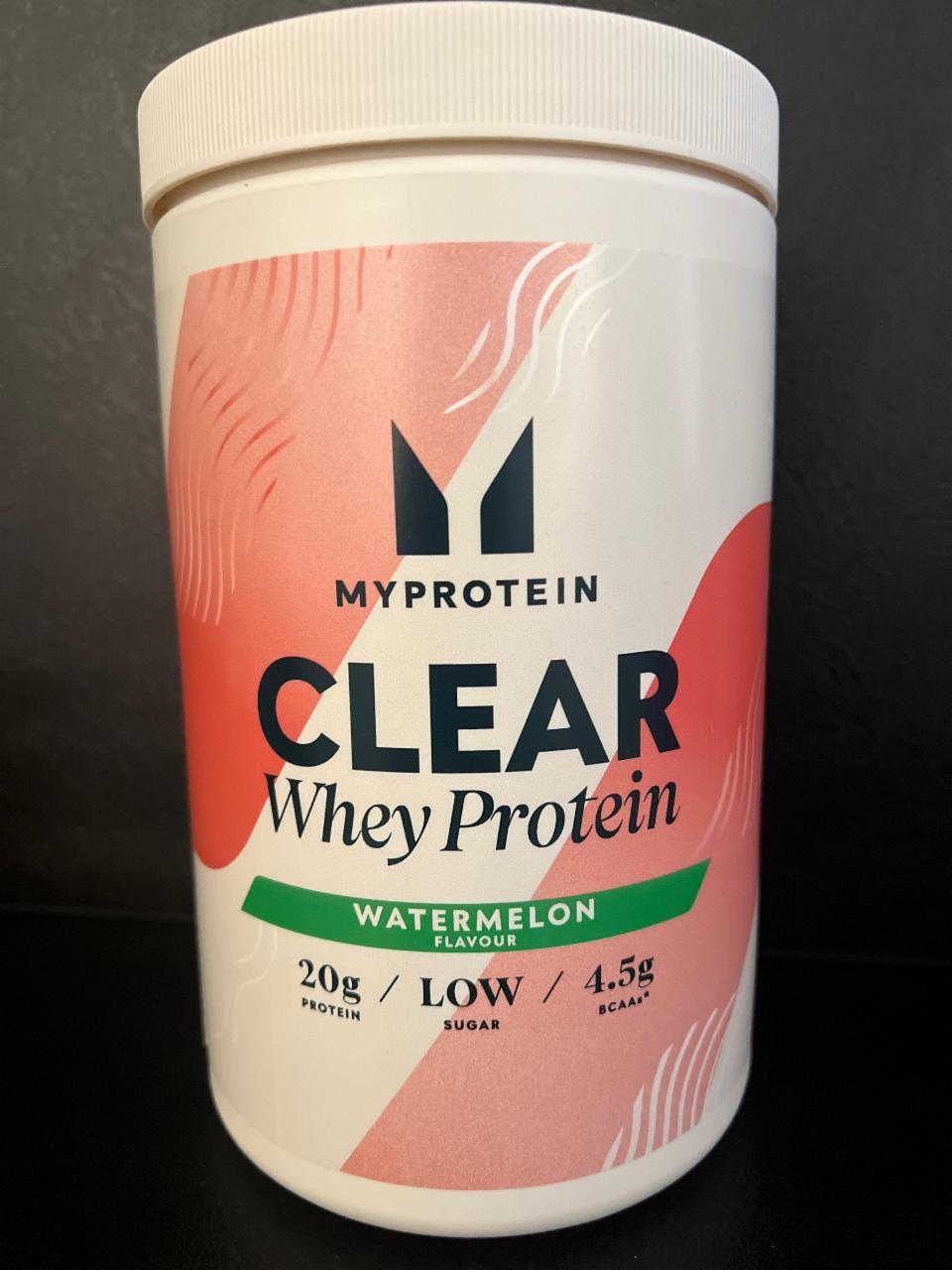 Fotografie - Clear whey protein Watermelon Myprotein