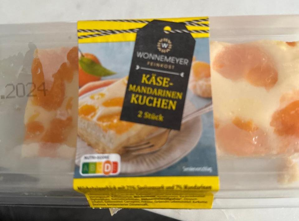 Fotografie - Käse-mandarinen kuchen Wonnemeyer feinkost