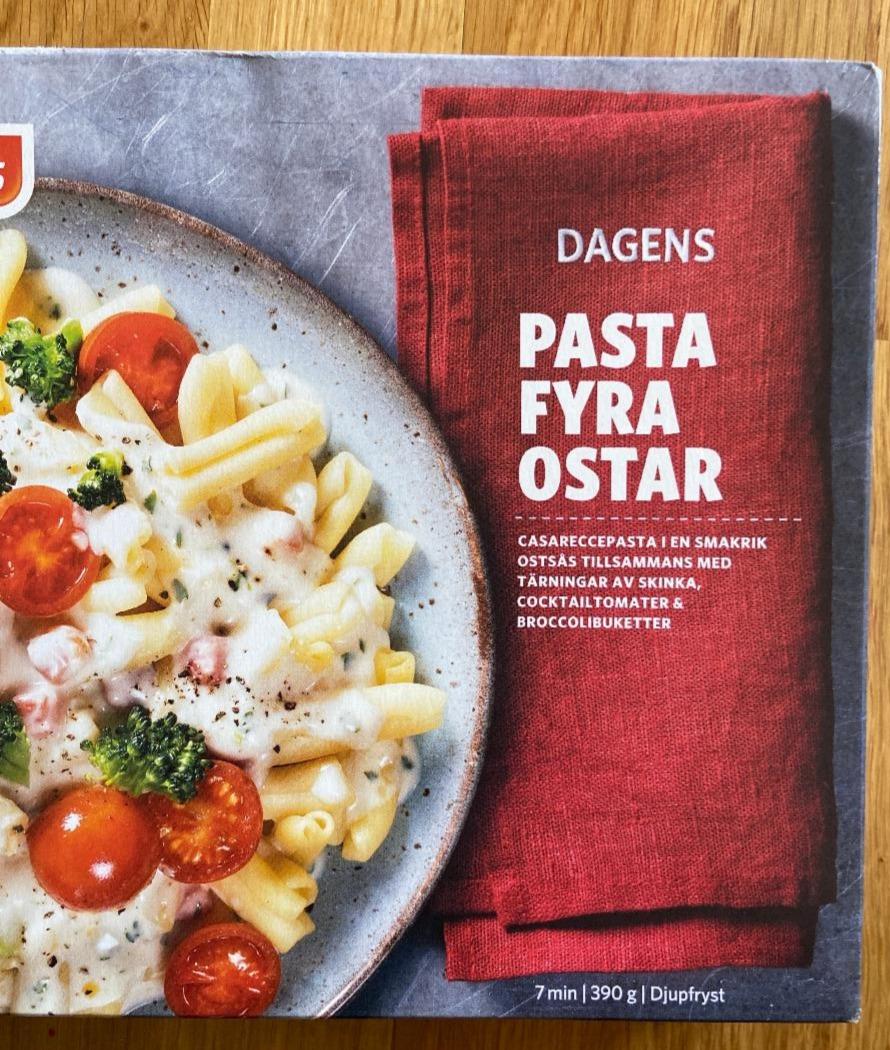 Fotografie - Dagens Pasta Fyra Ostar Findus