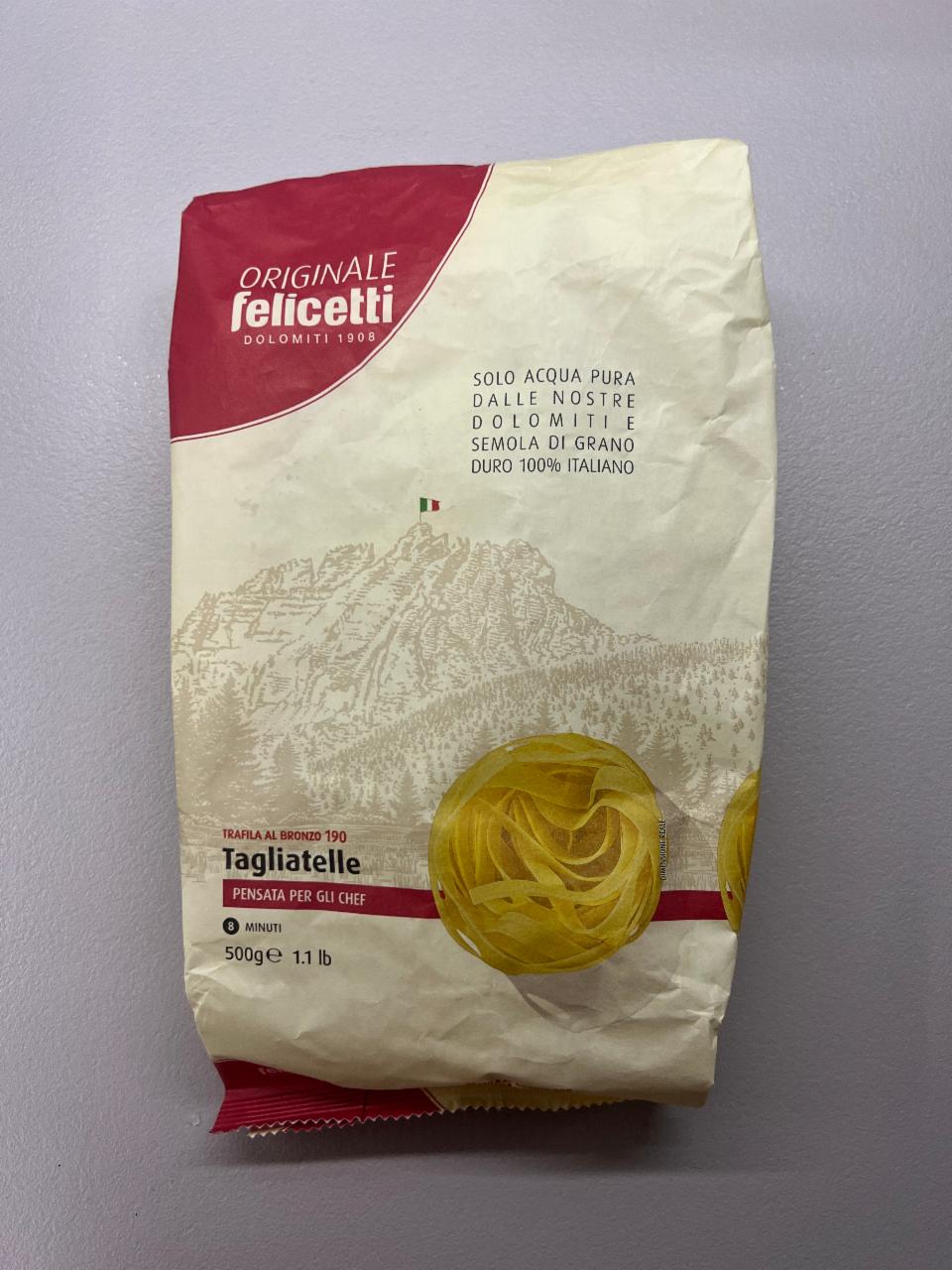 Fotografie - Tagliatelle Originale felicetti Dolomiti