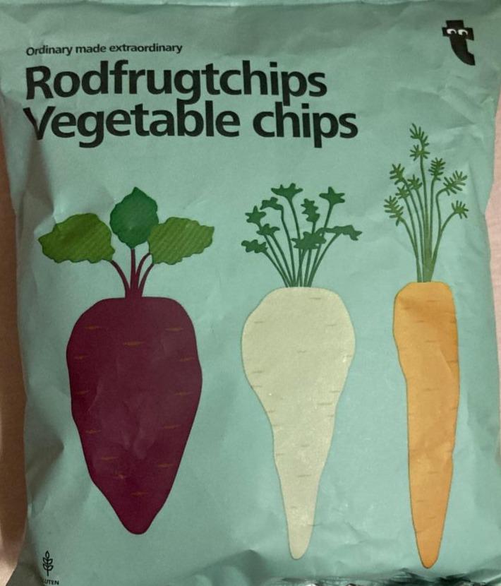 Fotografie - Rodfrugtchips vegetable chips Tiger