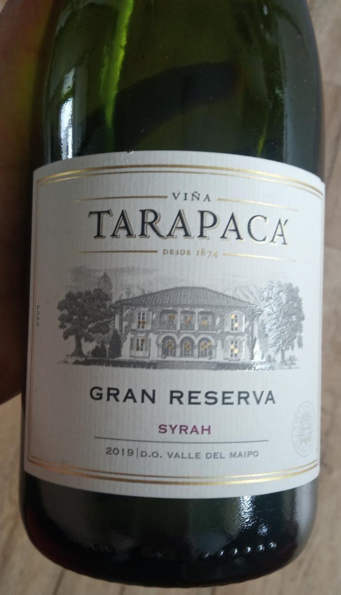 Fotografie - Tarapacá Gran Reserva Syrah