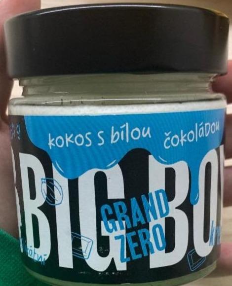 Fotografie - Kokos s bílou čokoládou Grand Zero Big Boy