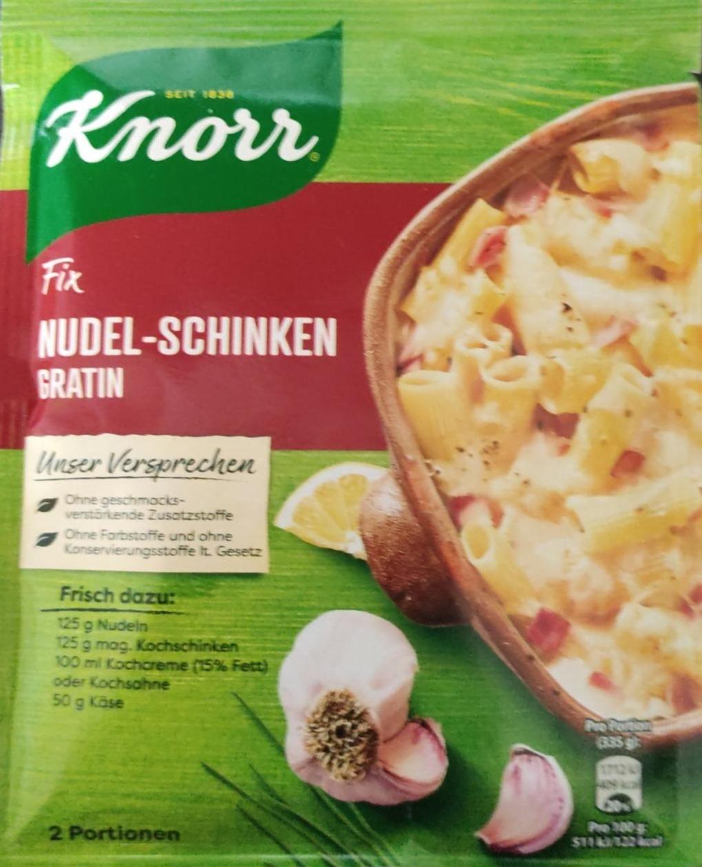 Fotografie - Fix Nudel-Schinken Gratin Knorr