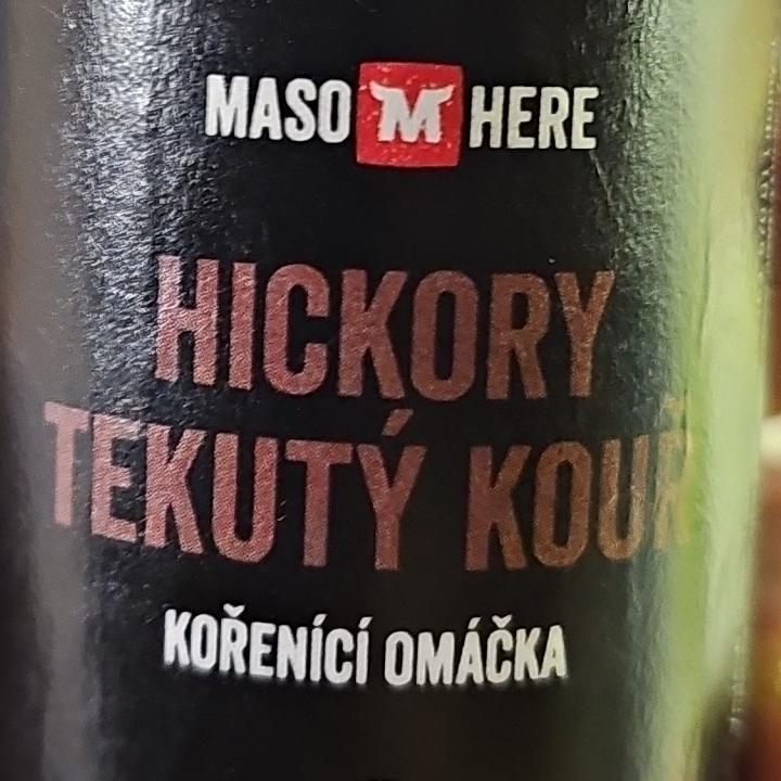 Fotografie - Hickory Tekutý Kouř kořenící omáčka Maso Here