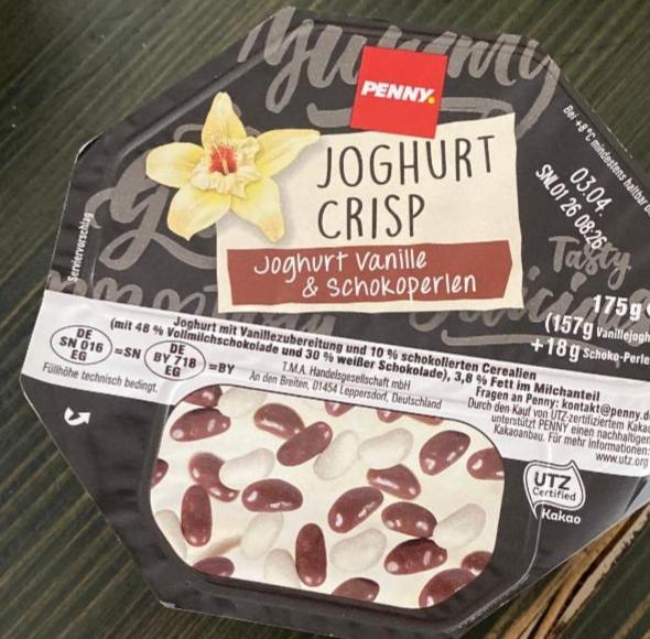 Fotografie - joghurt crisp Vanille Schokoperlen Penny