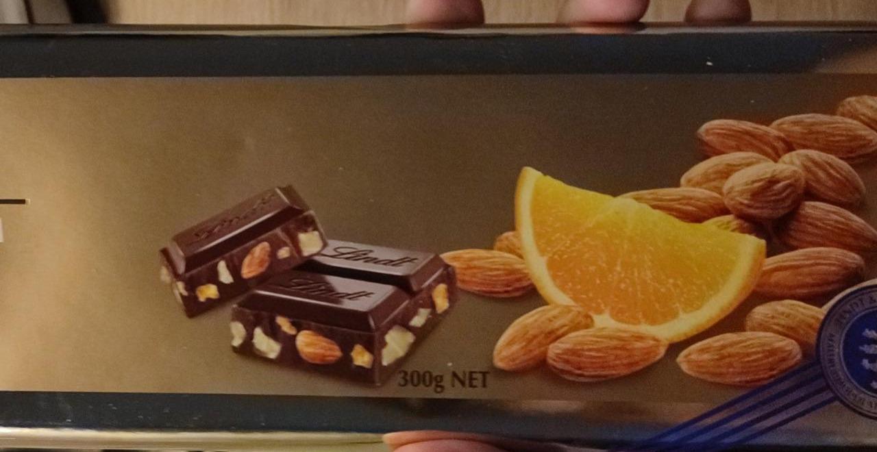 Fotografie - Dark almond orange Lindt