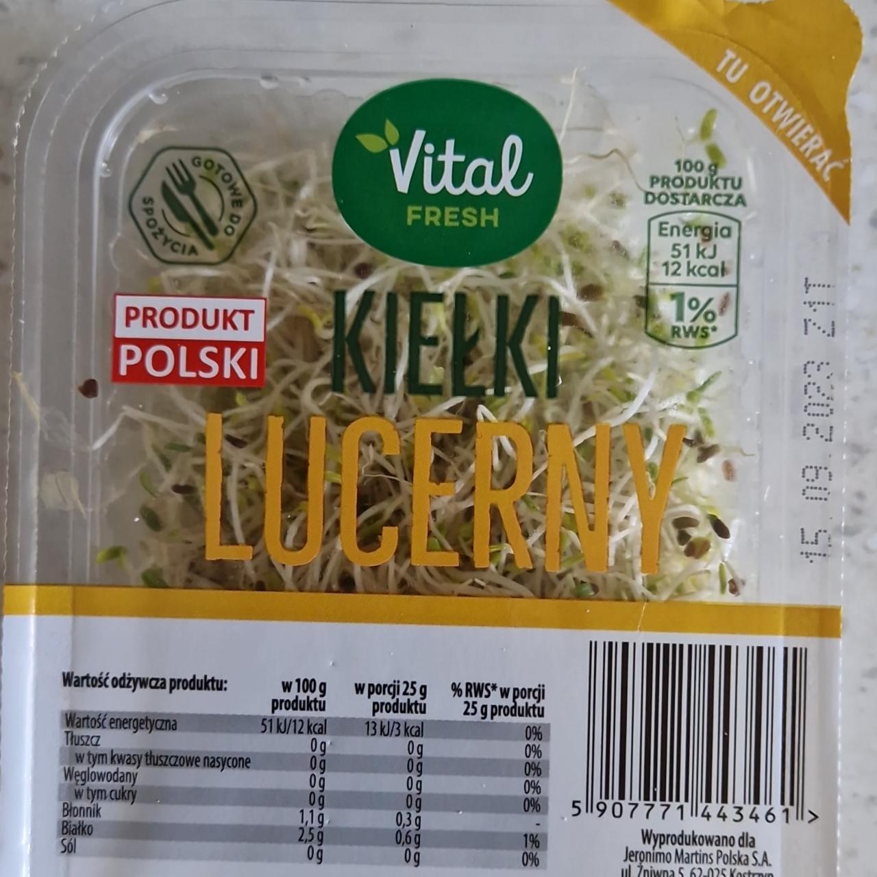 Fotografie - Kiełki lucerny Vital fresh