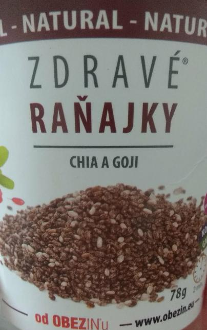 Fotografie - Zdravá snídaně Chia & Goji