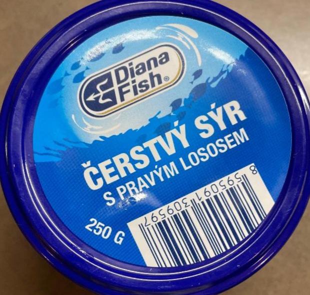 Fotografie - Čerstvý sýr s lososem Diana Fish